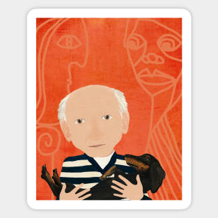 Pablo and Lump Sticker